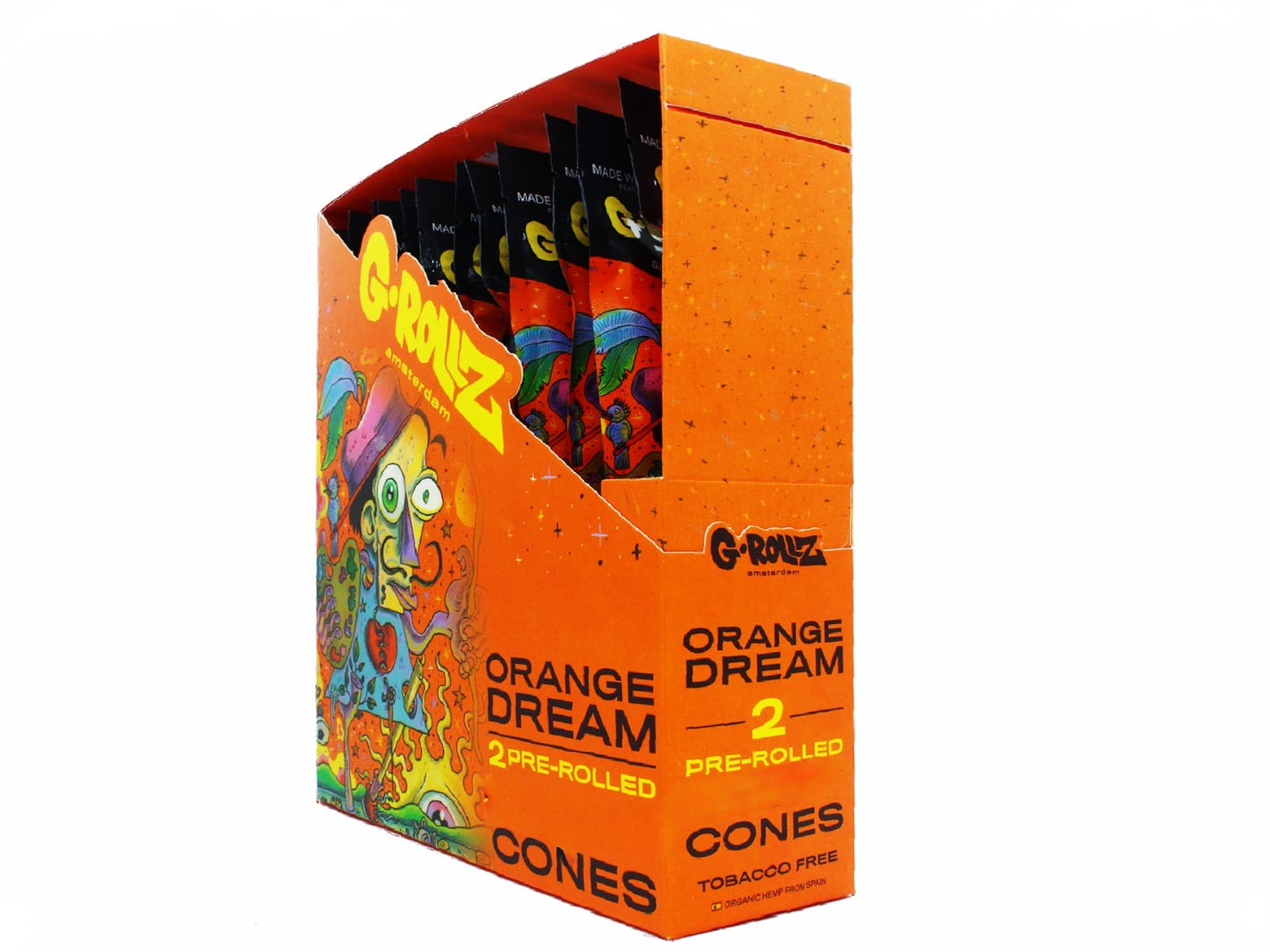 G-ROLLZ ORANGE DREAM CONES (12PACK)