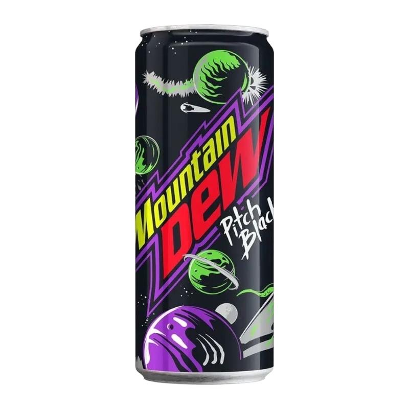 MOUNTAIN DEW PITCH BLACK (24 X 330ML)