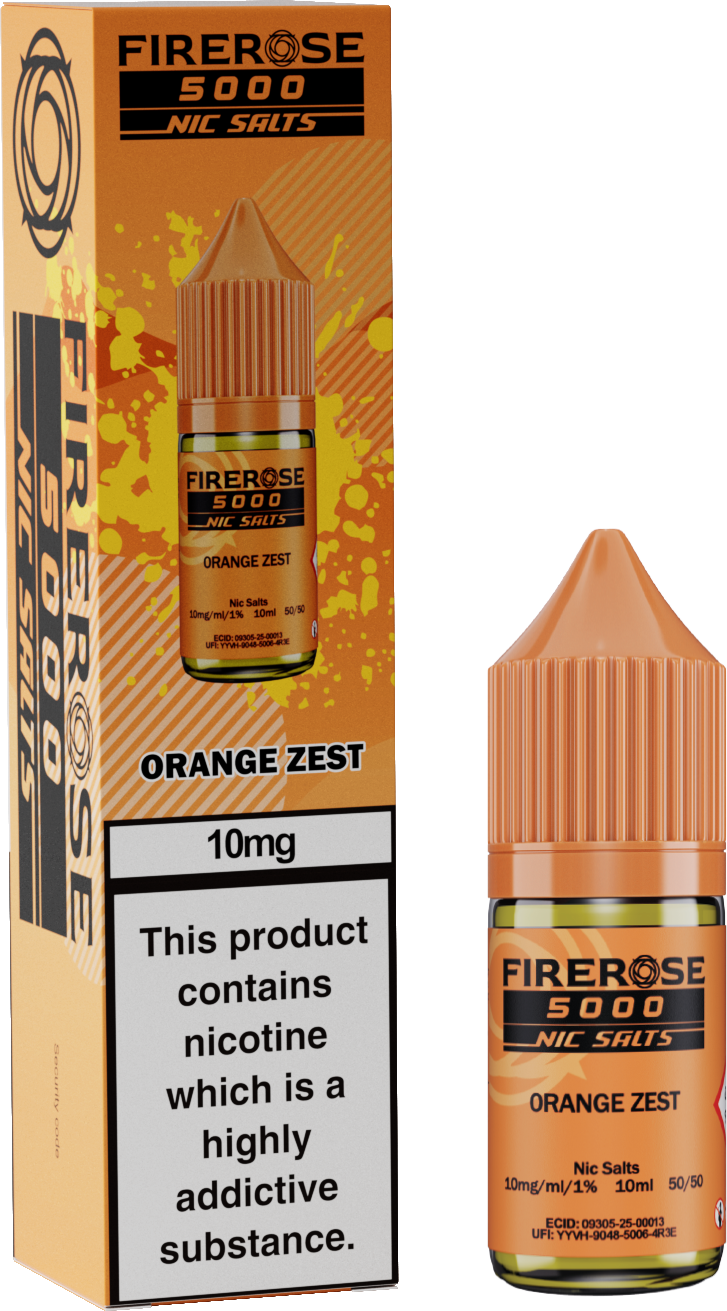 ORANGE ZEST - FIREROSE NIC SALTS 10 MG