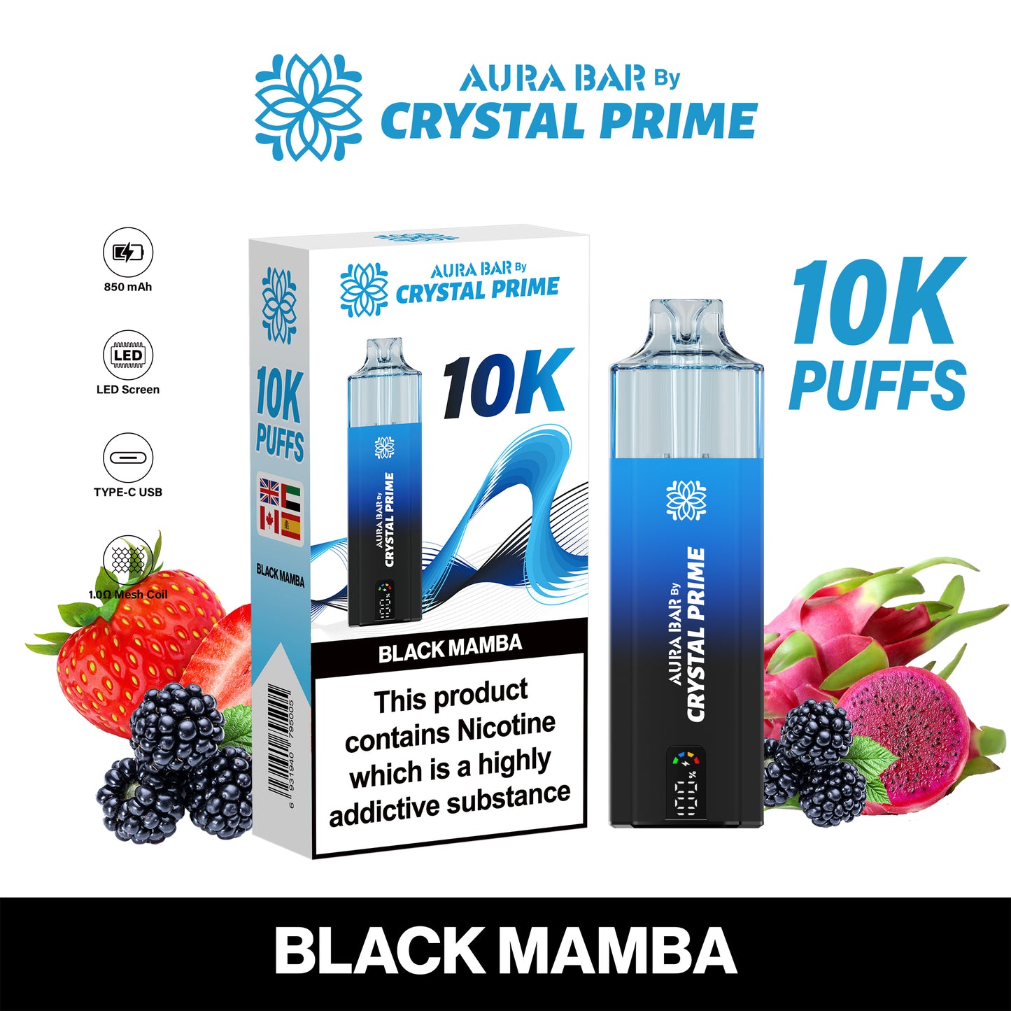 BLACK MAMBA - CRYSTAL PRIME 10K