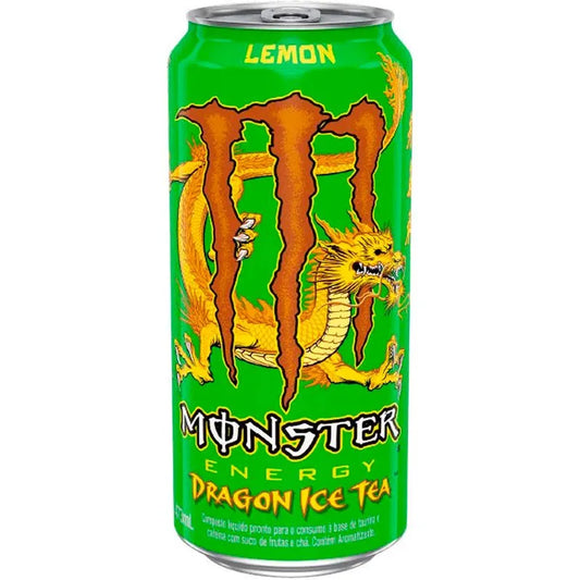 MONSTER DRAGON ICE TEA LEMON (24 X 473ML)