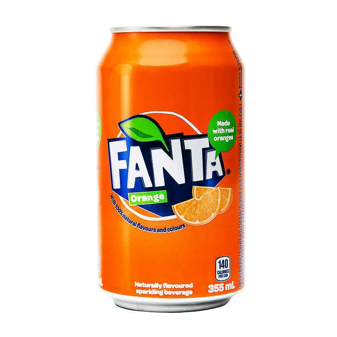 FANTA ORANGE CANS USA (12X350ML)