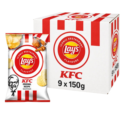 LAYS - KFC ORIGINAL RECIPE 150g - 9PK