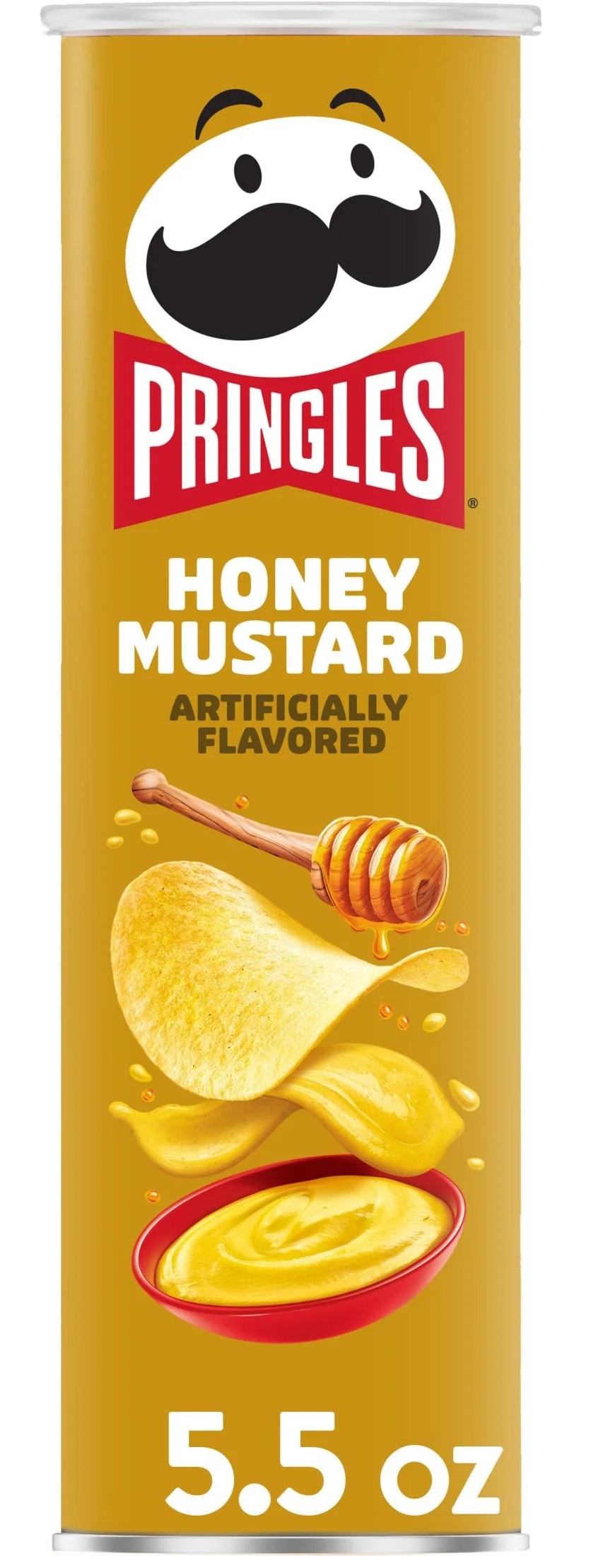 PRINGLES HONEY MUSTURD 5.5oz 14 pcs