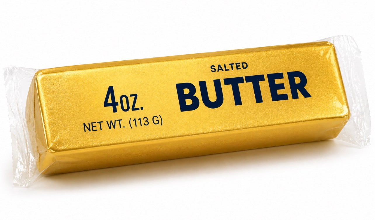SQUISHY SALTED BUTTER GOLD (12PK x BIG)