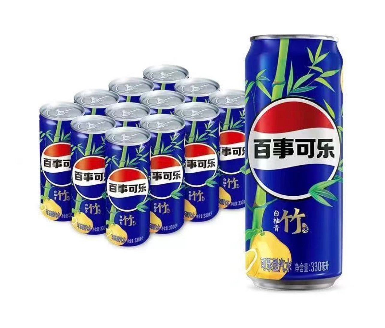 PEPSI BAMBOO GRAPEFRUIT (330mlx12pk)