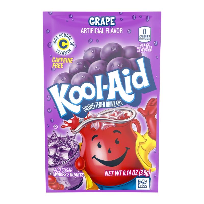 GRAPE KOOL AID DRINK MIX (48PK)