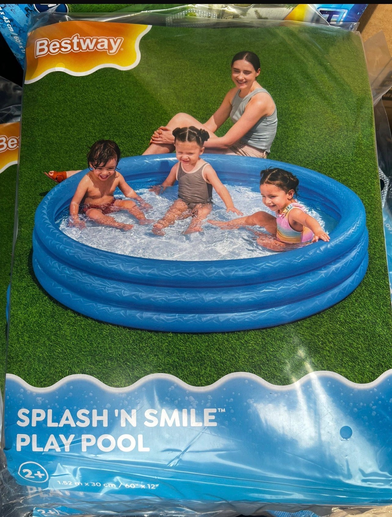 60" X 12" PADDLING PLAY POOL