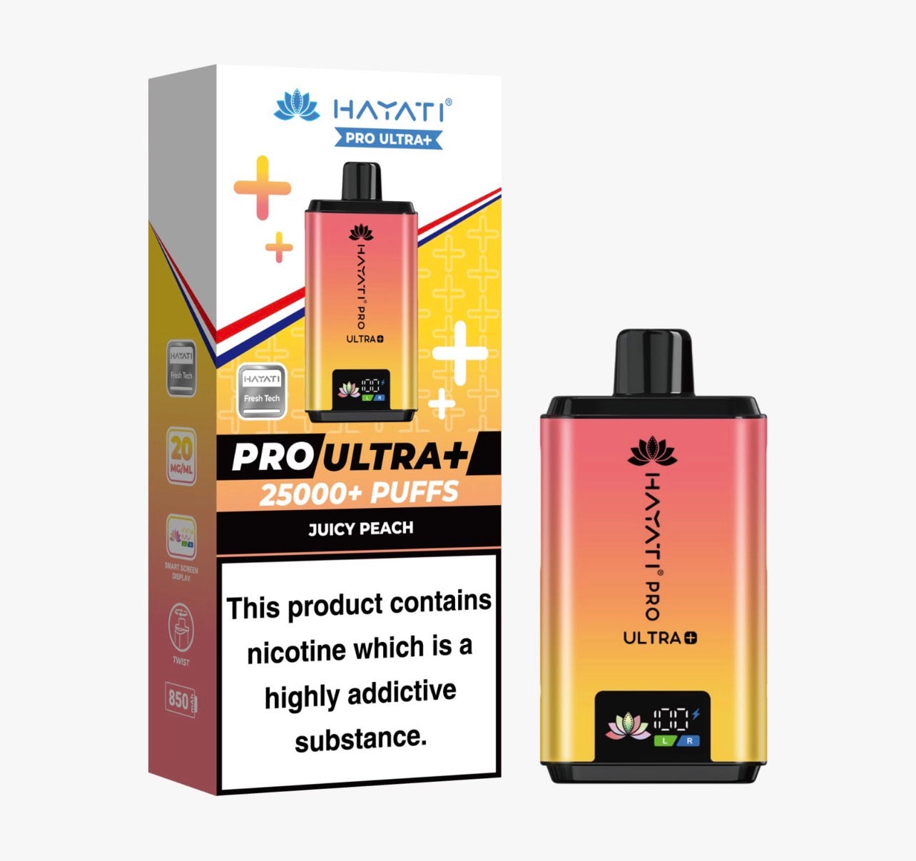 JUICY PEACH - HAYATI PRO ULTRA 25K