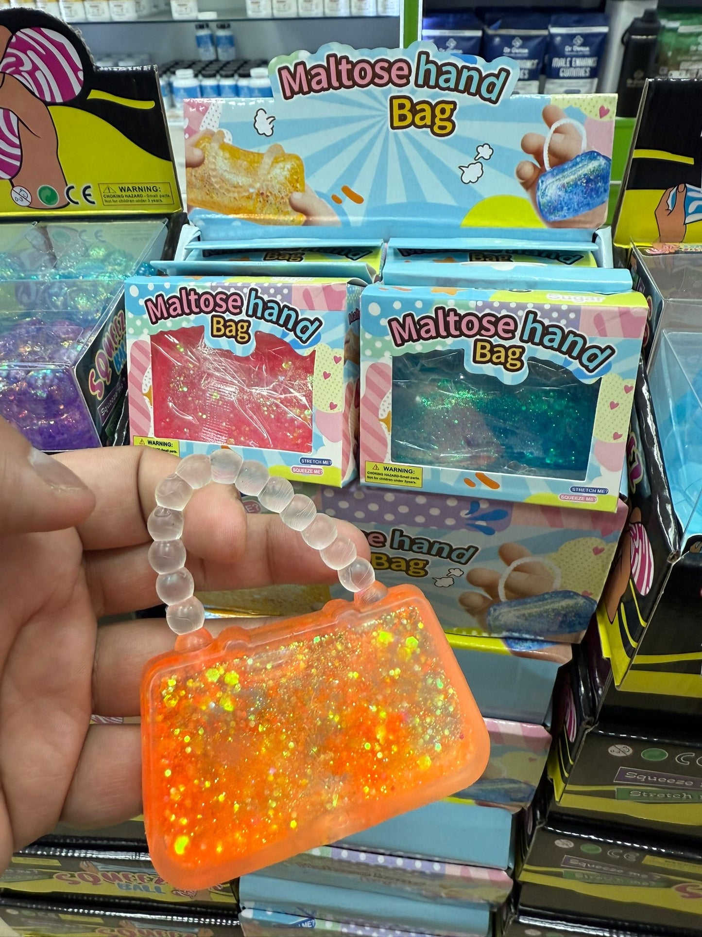 HAND BAG SQUISHY (12pack)