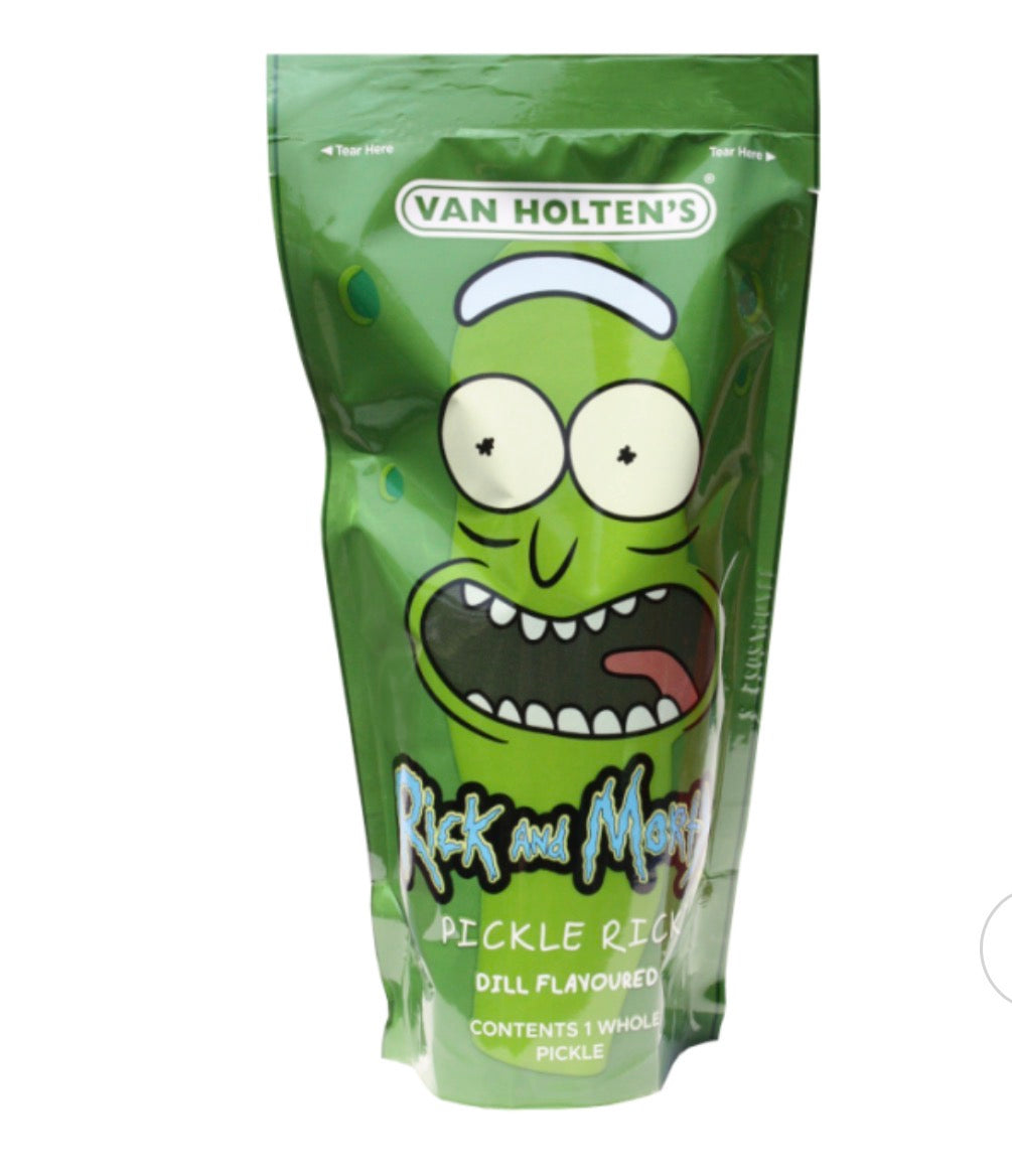 PRINGLE PICKLE RICK - PICKLE IN A POUCH VAN HOLTENS (12PK)