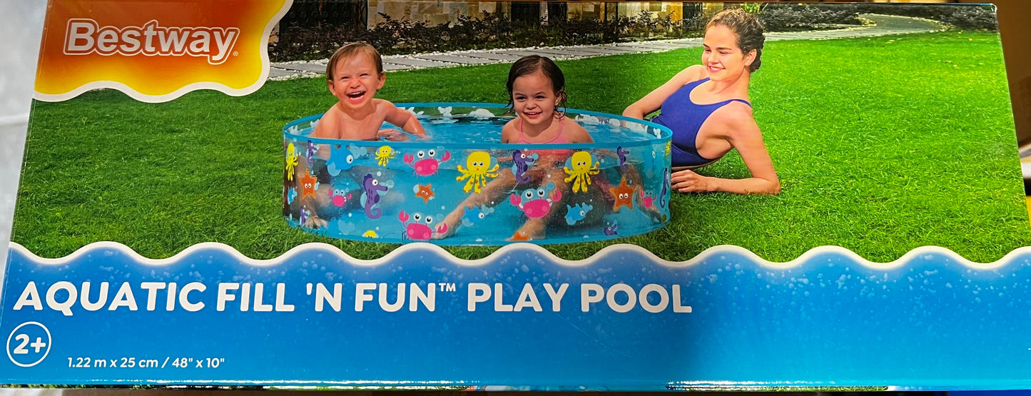 AQUATIC FILL 'N FUN PLAY POOL (48" X 10")
