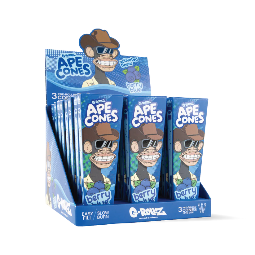 BERRY BLUE APE CONE - G ROLLZ