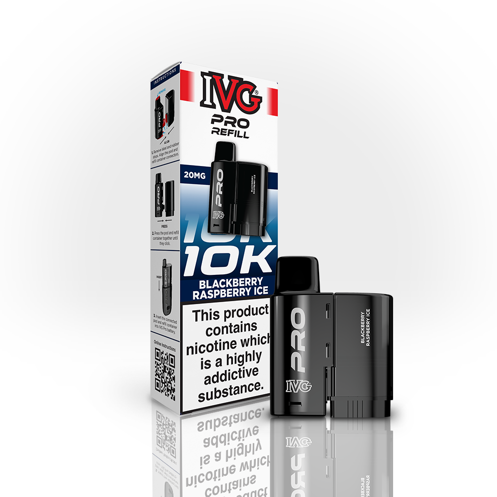 BLACKBERRY RASPBERRY ICE - IVG PRO PODS