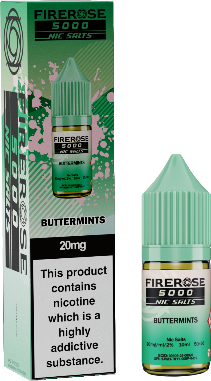 BUTTERMINTS - FIREROSE NIC SALTS 20 MG