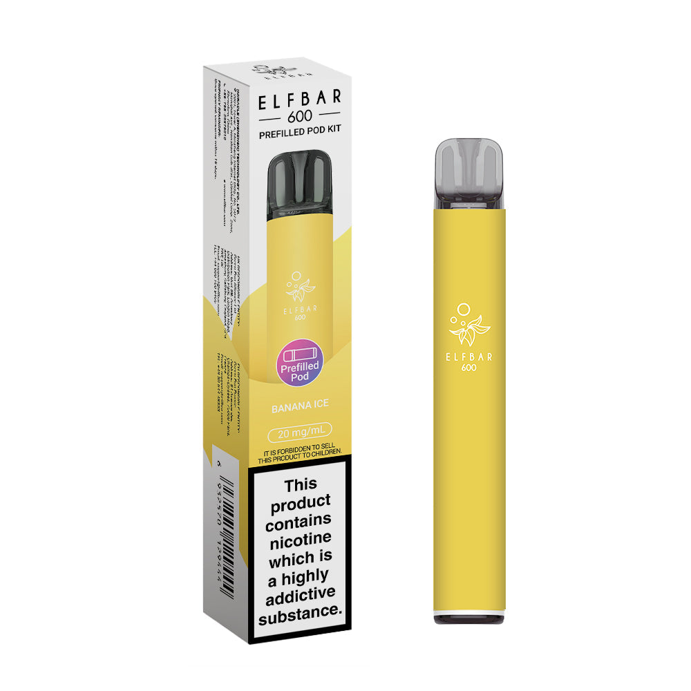 BANANA ICE - ELF BAR 600 PREFILLED POD KIT
