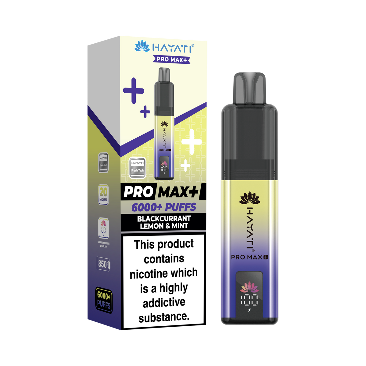 BLACKCURRANT LEMON & MINT - PRO MAX + KIT