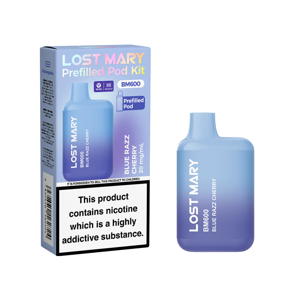 BLUE RAZZ CHERRY - LOST MARY BM600 KIT