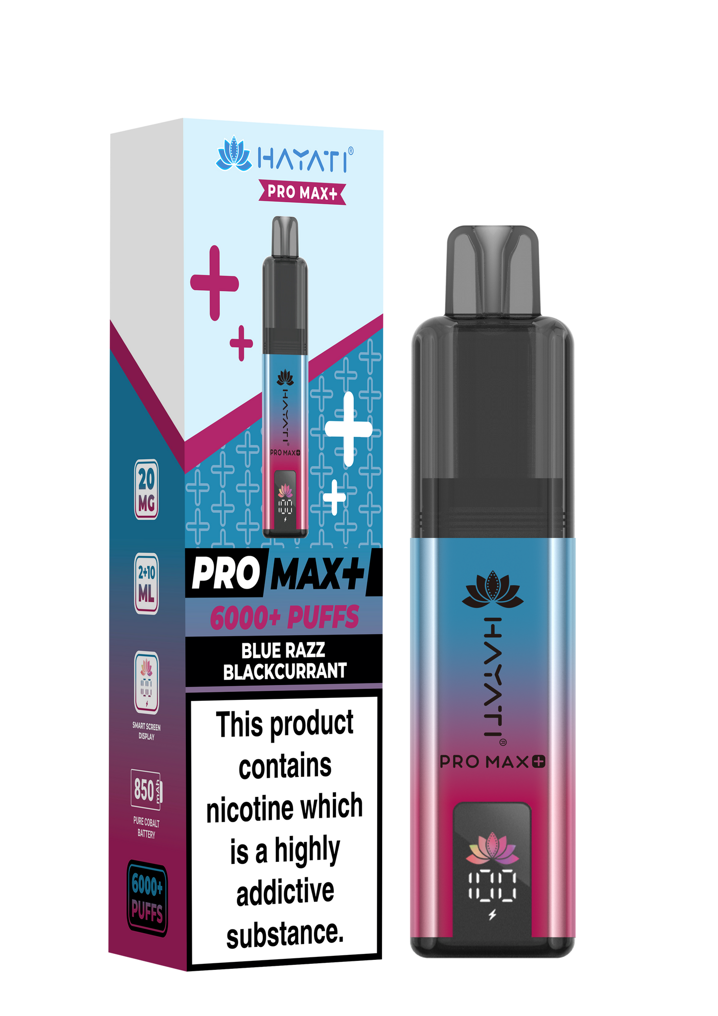 BLUE RAZZ BLACKCURRANT - PRO MAX +