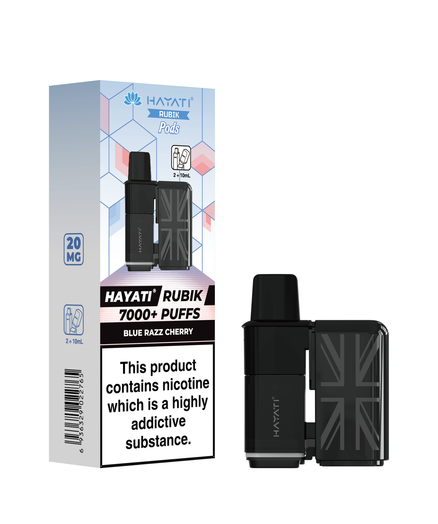 BLUE RAZZ CHERRY - HAYATI RUBIK POD