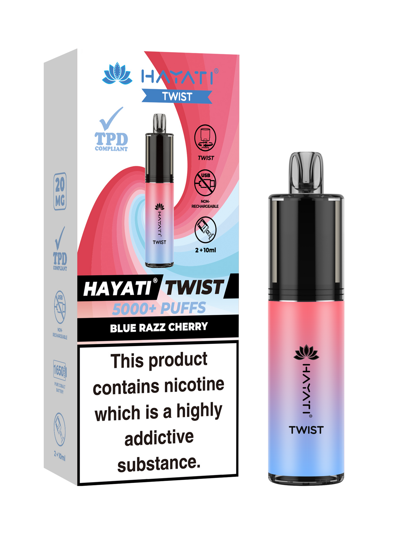 Blue Razz Cherry - HAYATI TWIST