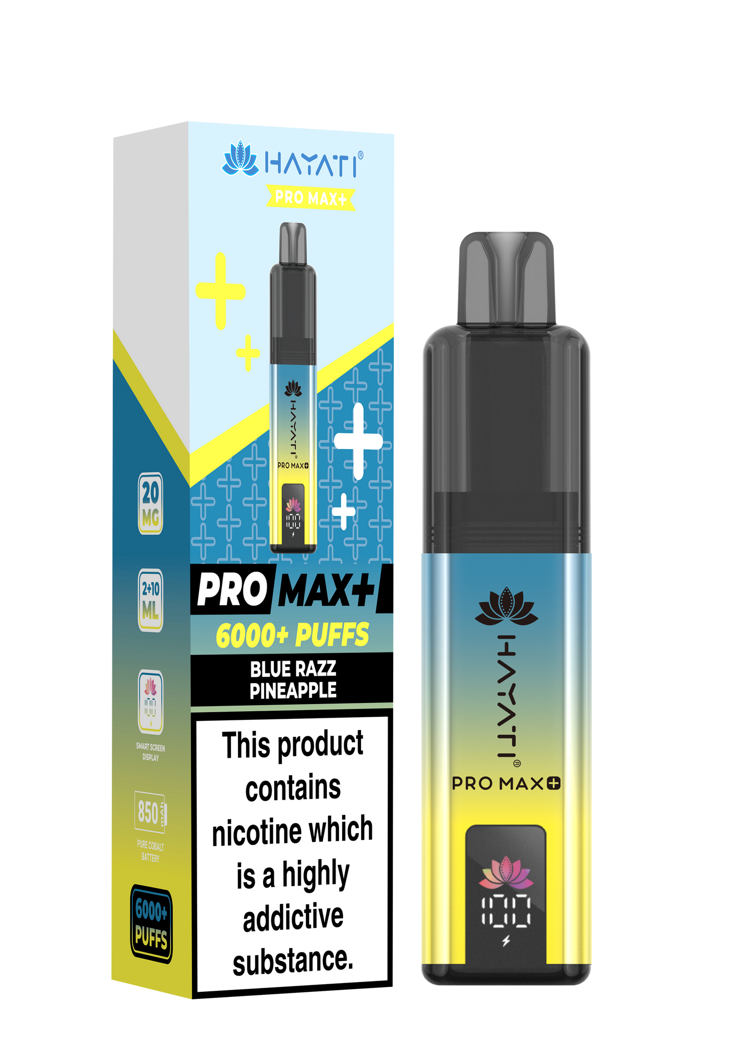 BLUE RAZZ PINEAPPLE - PRO MAX +