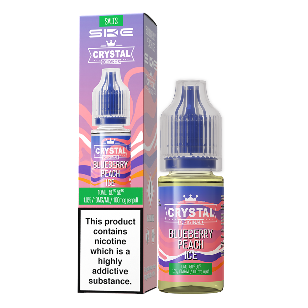 BLUEBERRY PEACH ICE - SKE NIC SALTS 20MG