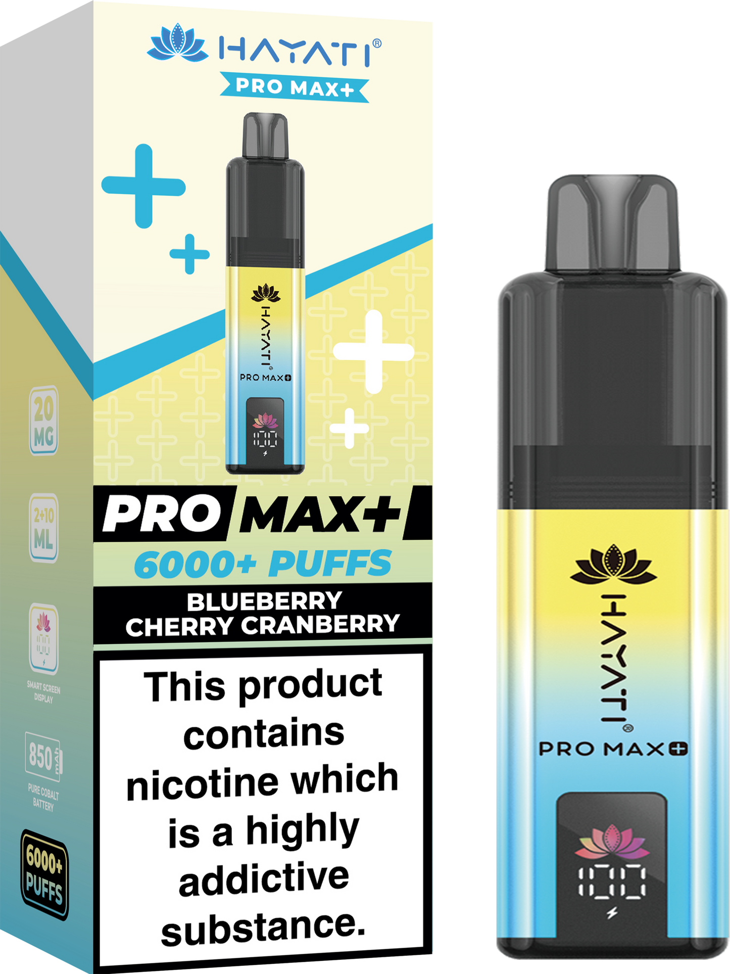 BLUE CHERRY CRANBERRY - PRO MAX +