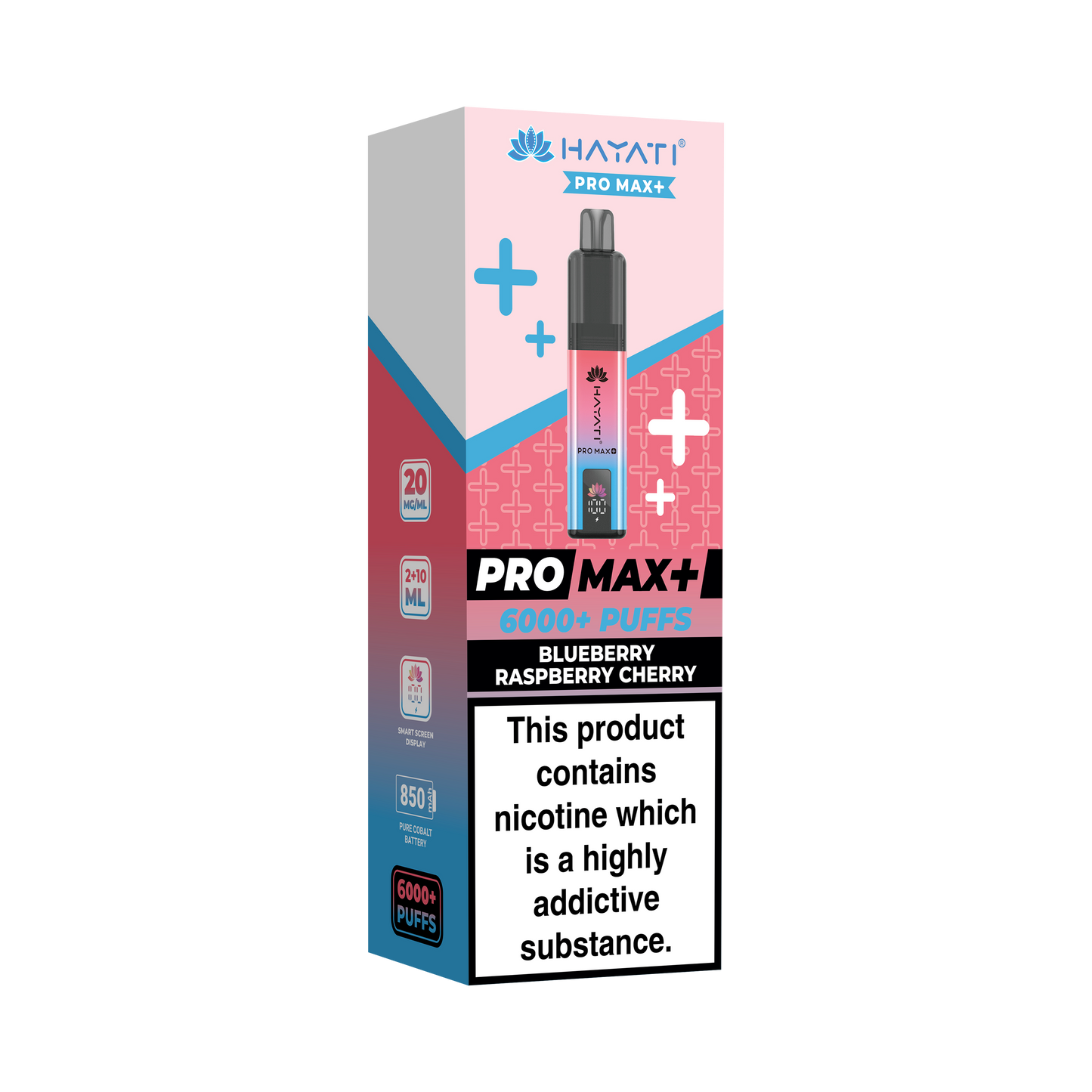 BLUEBERRY RASPBERRY CHERRY - PRO MAX +