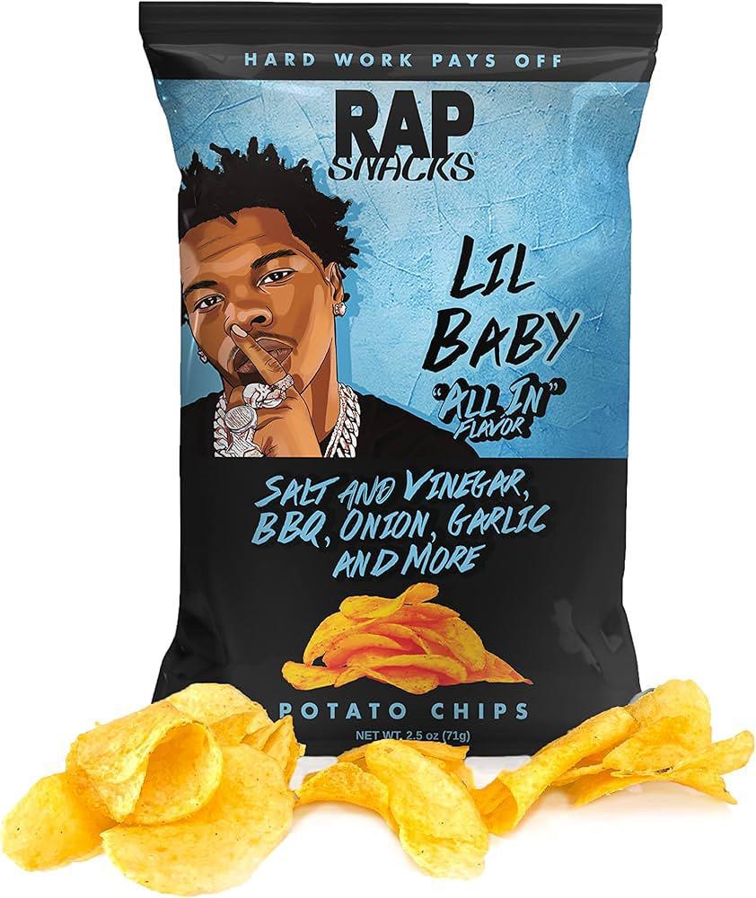 RAP SNACKS LIL BABY "ALL IN" - (12 X 71G)