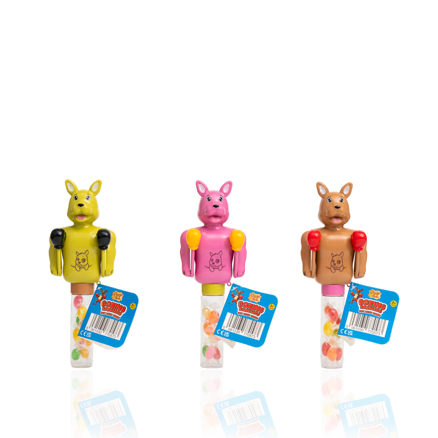 BOXING KANGEROO CANDY TOY (12x10g) (HALAL) - CANDY PARADISE