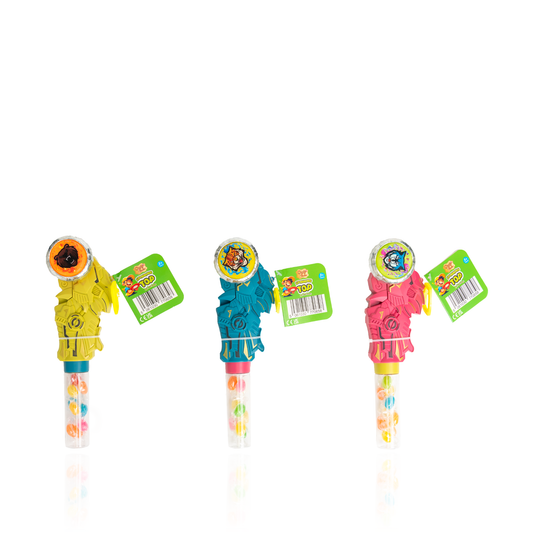 SPINNING TOP TOY CANDY TOY (12x10g) (HALAL) - CANDY PARADISE