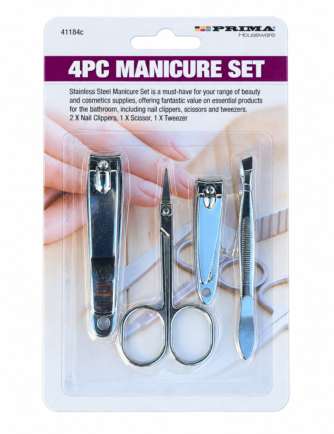 4 PC MANICURE SET