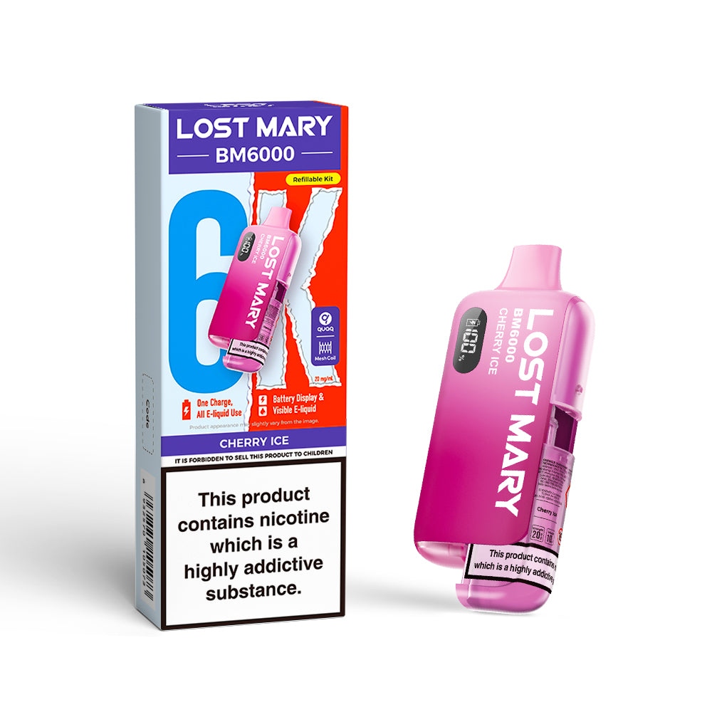 CHERRY ICE - LOST MARY BM6000 KIT