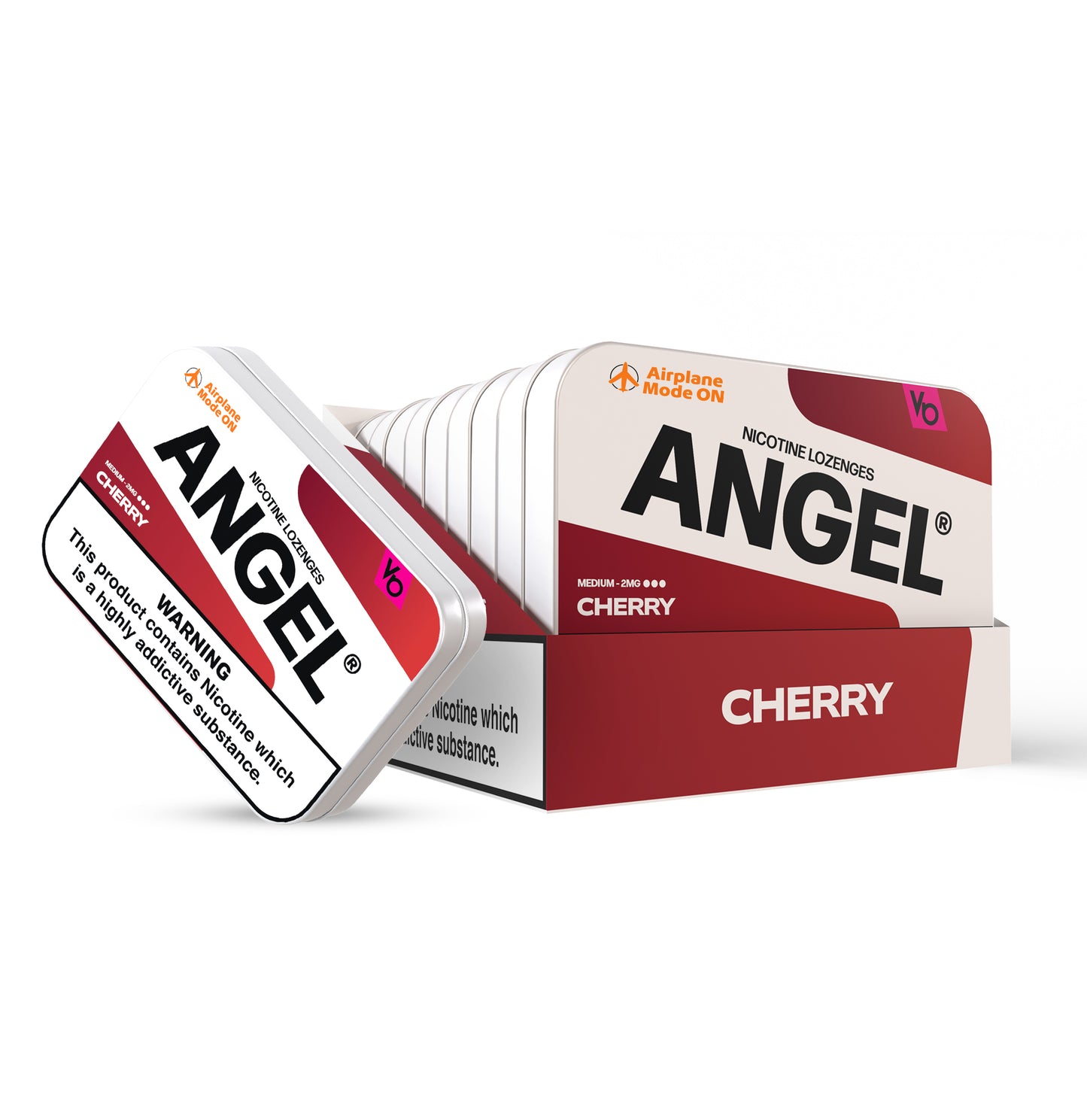 CHERRY 2MG - ANGEL NIC LOZENGE