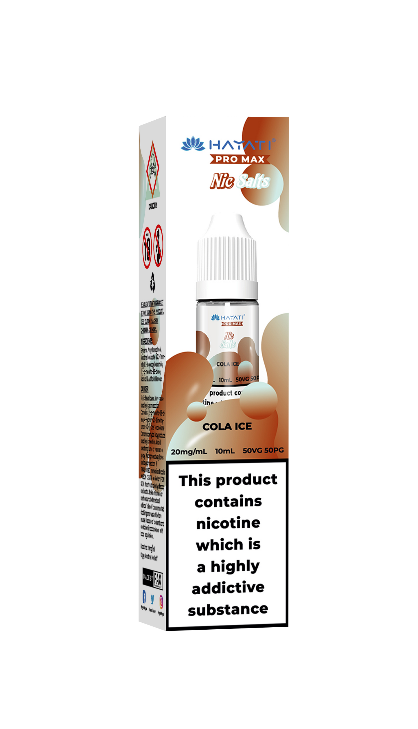 COLA ICE - HAYATI NIC SALTS 20 MG