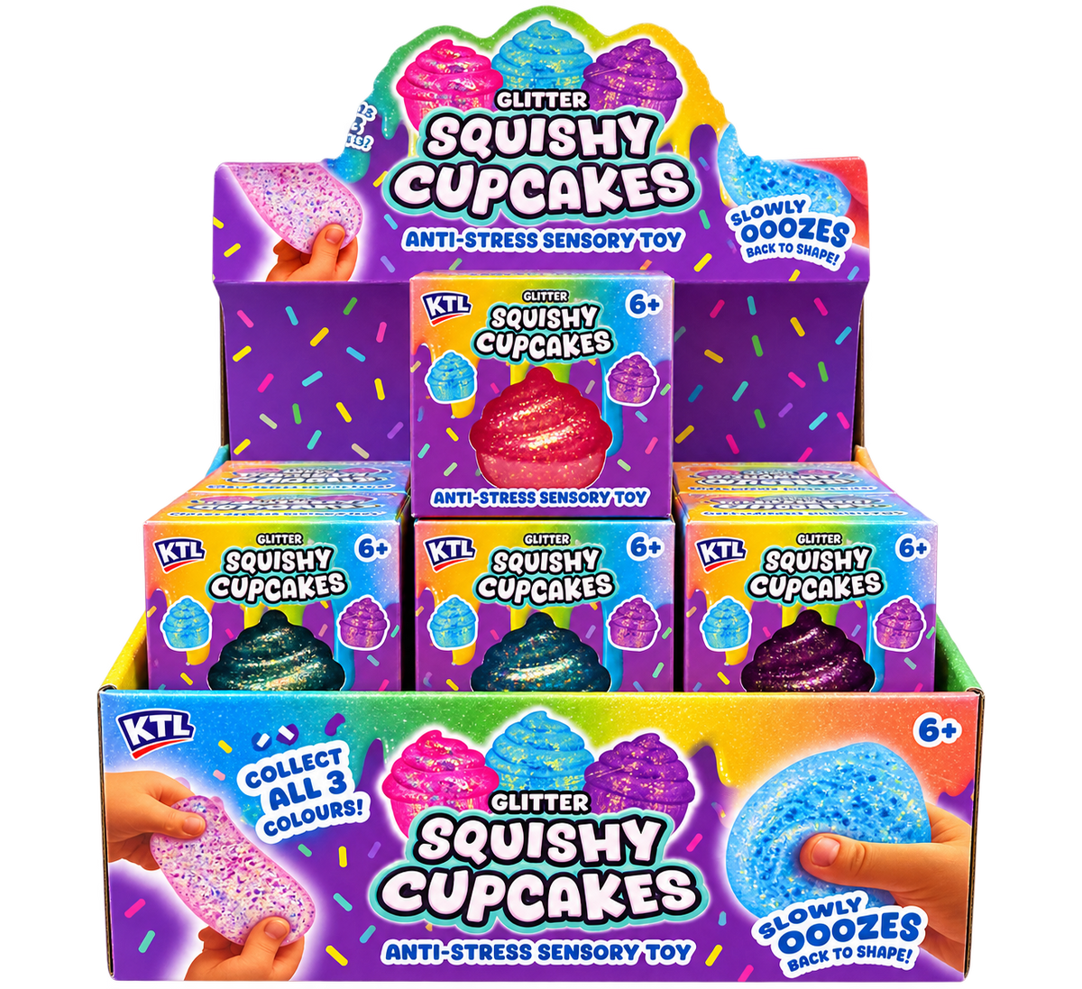 CUPCAKE SQUISHY (12PK)