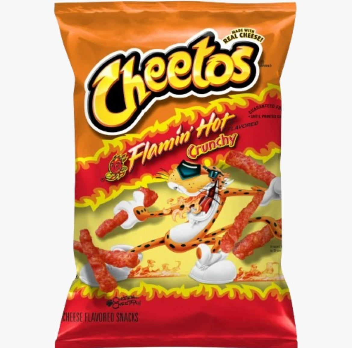 CHEETOS FLAMING HOT CRUNCHY 10/8oZ