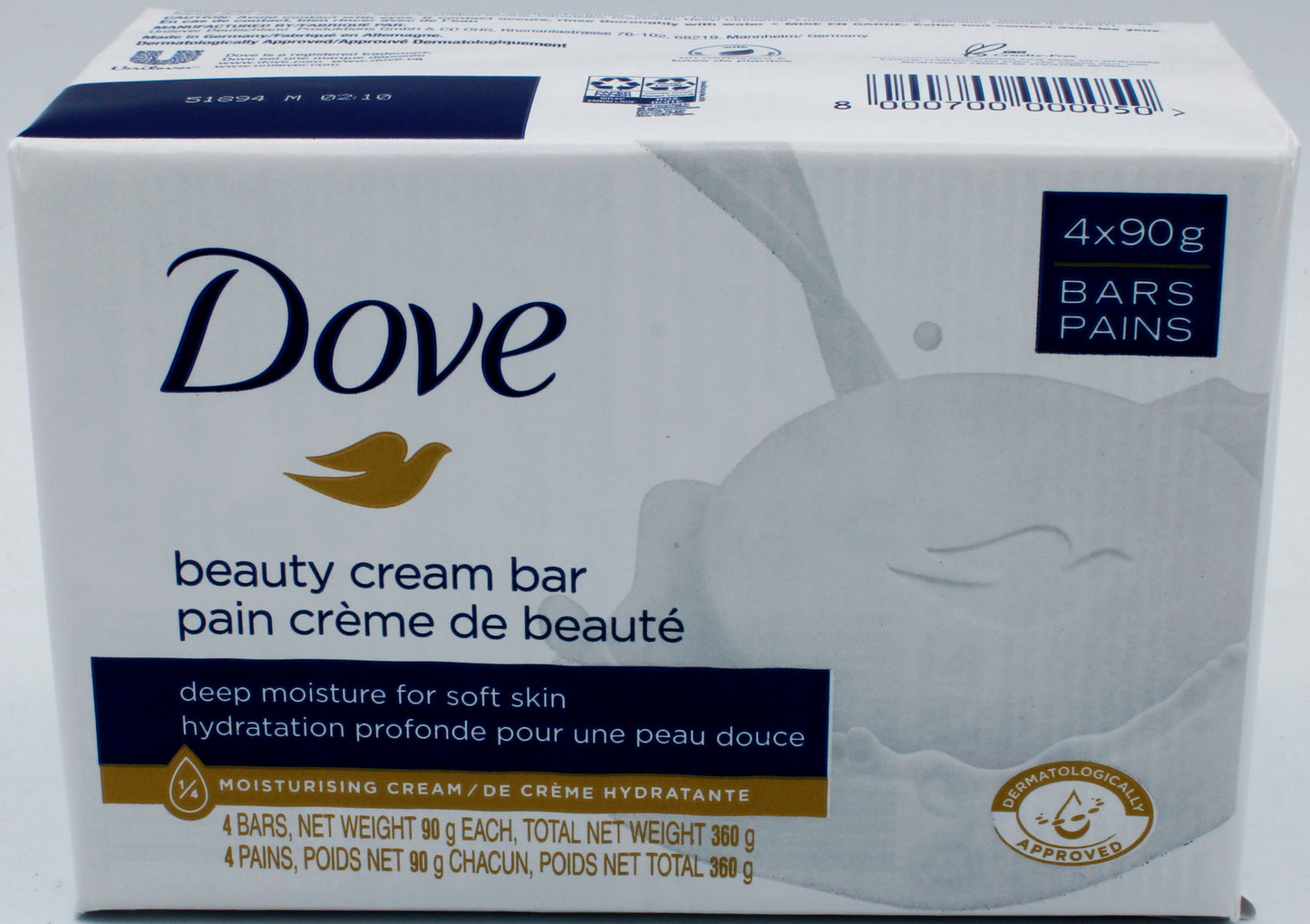DOVE SOAP 90G ORIGINAL 4PK (X12)