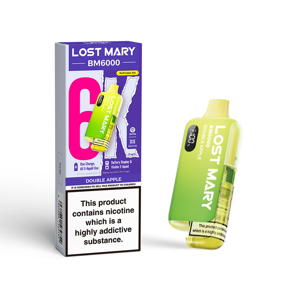 DOUBLE APPLE - LOST MARY BM6000 KIT