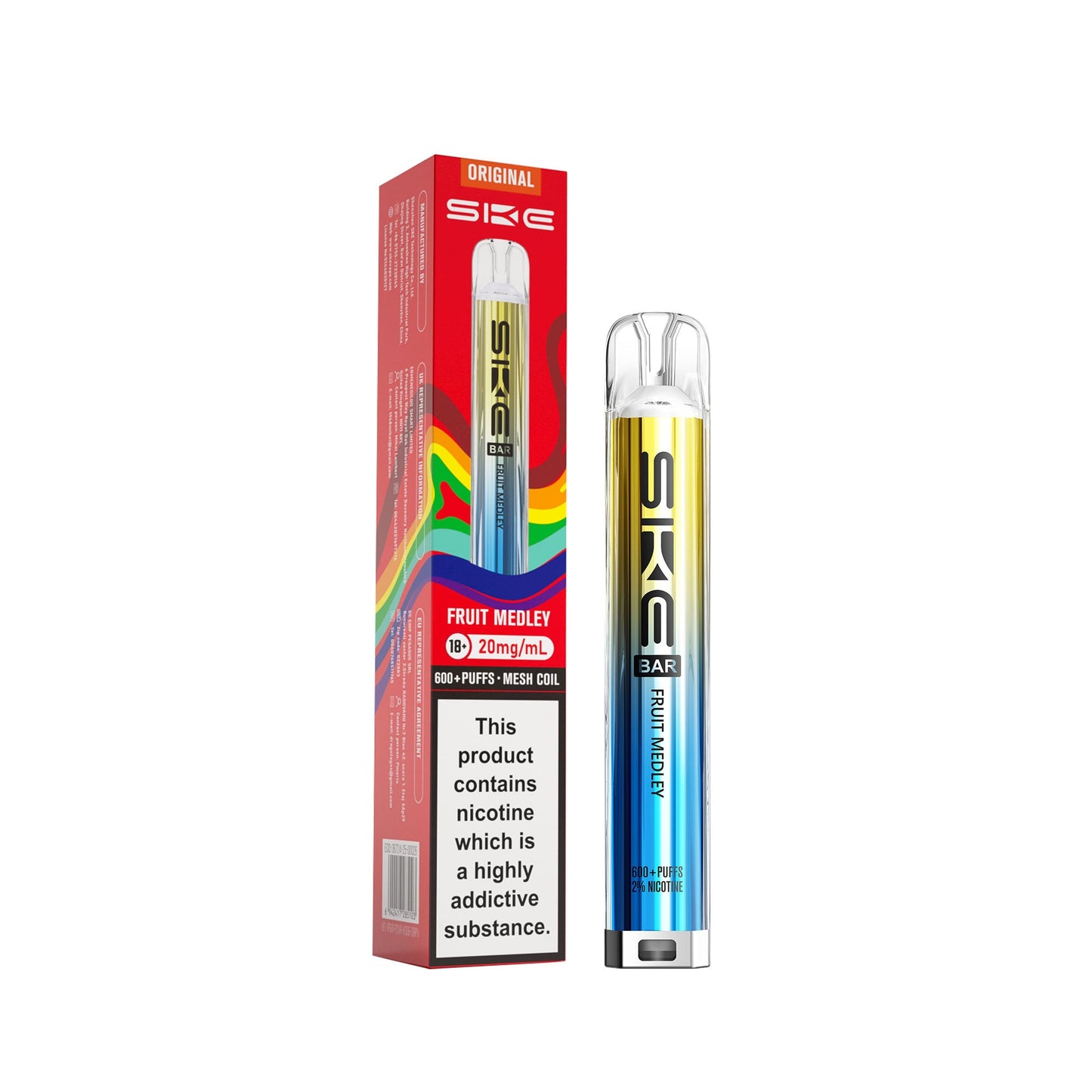 FRUIT MEDLEY - SKE 600 Pre filled Pod Kit