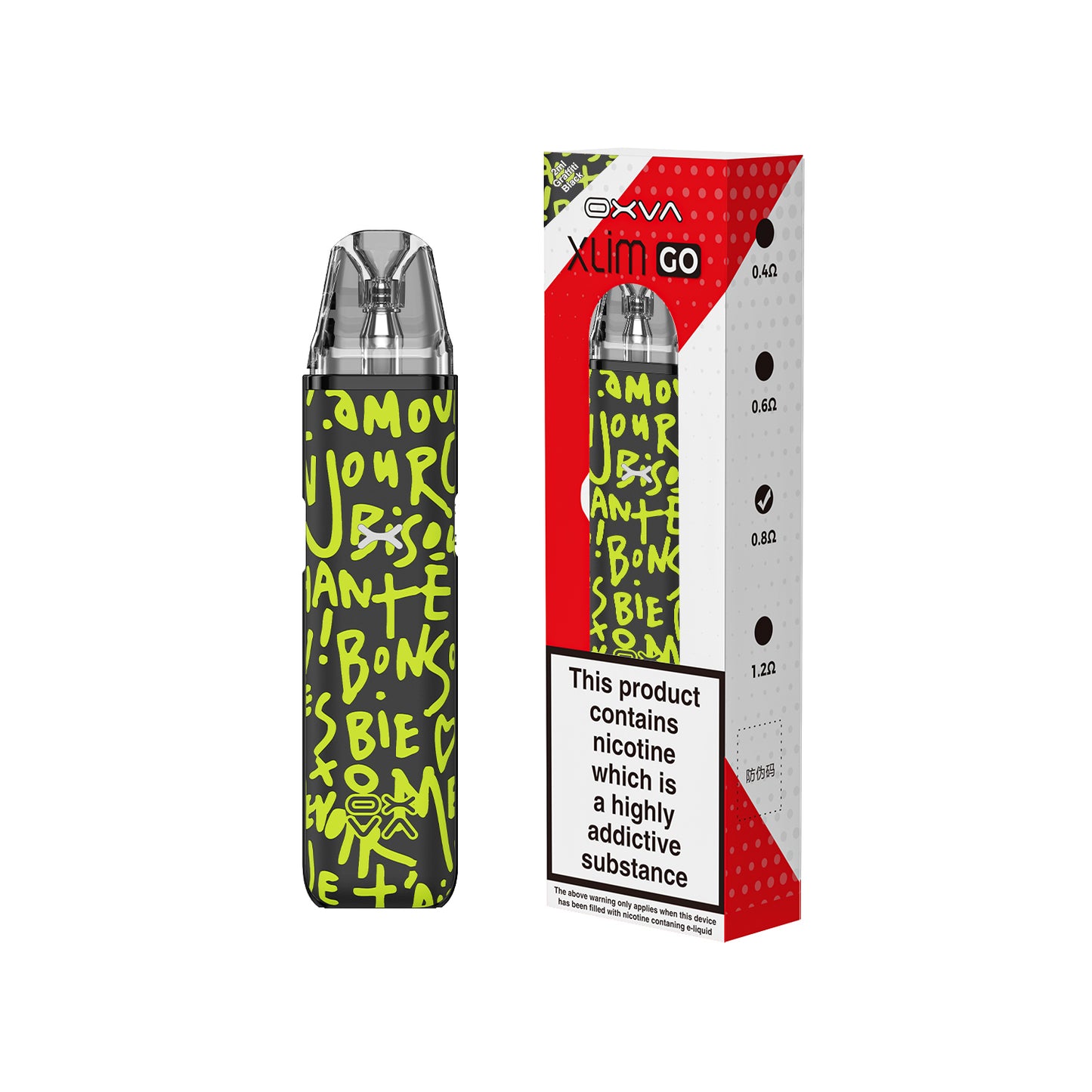 GRAFFITI BLACK - XLIM GO