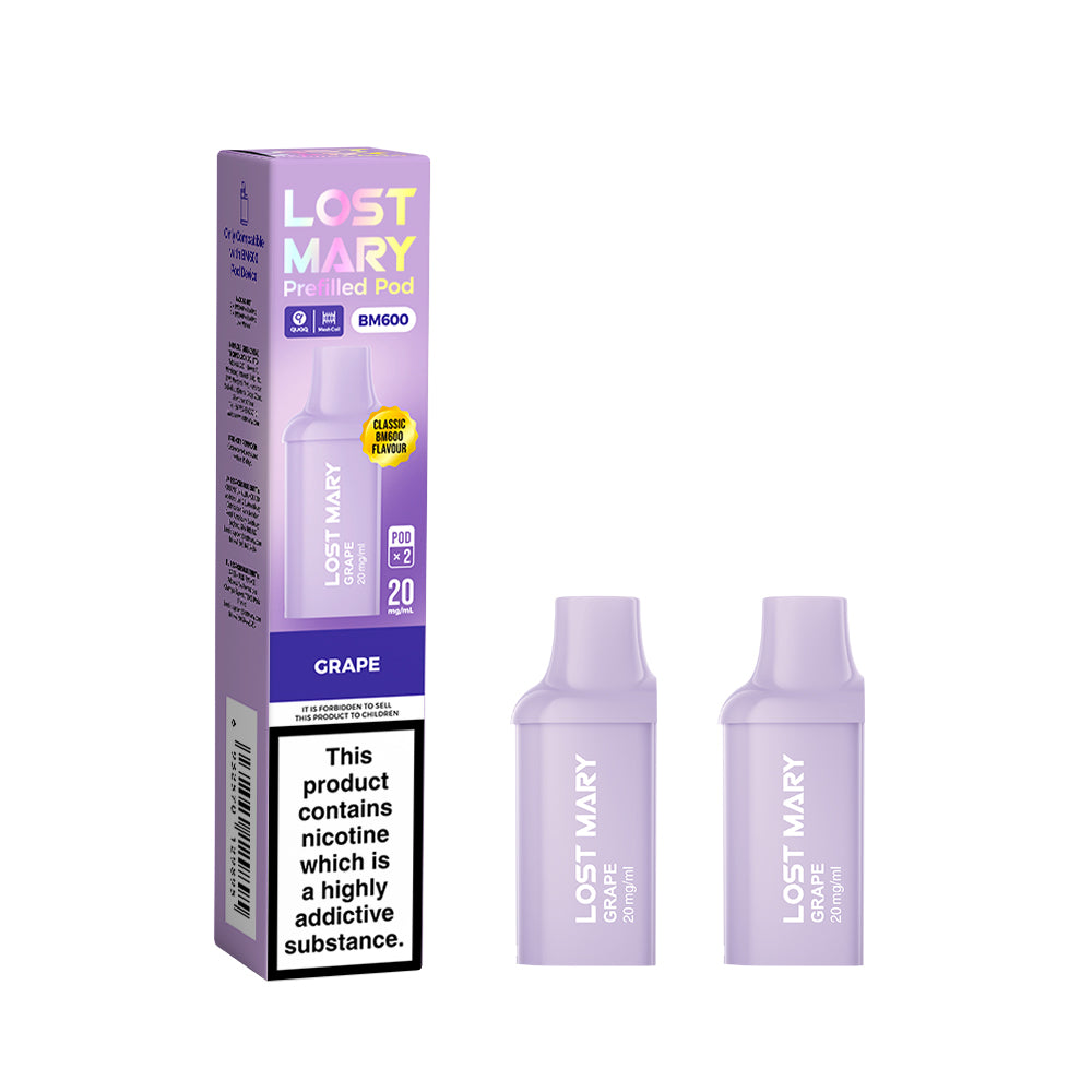 GRAPE - LOST MARY BM600 PODS