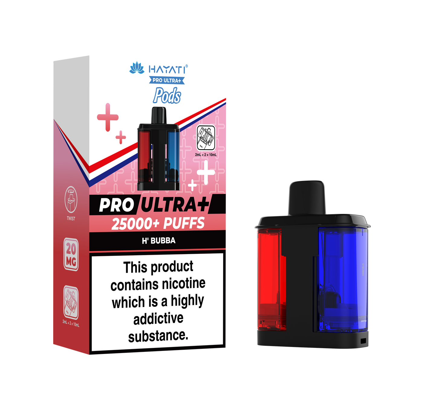 H'BUBBA - HAYATI PRO ULTRA PODS 25K+