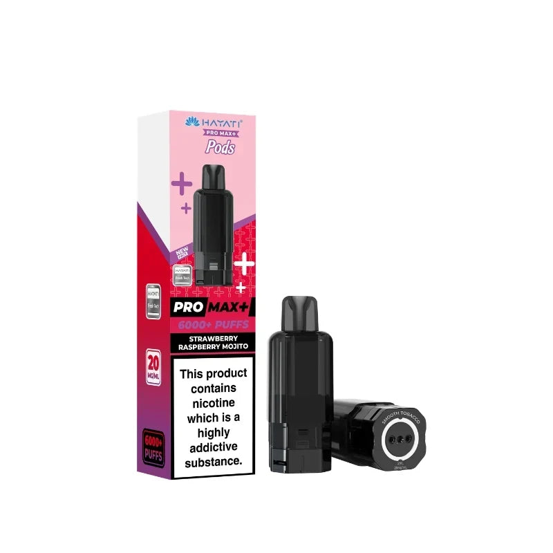 STRAWBERRY RASPBERRY MOJITO - PRO MAX + PODS