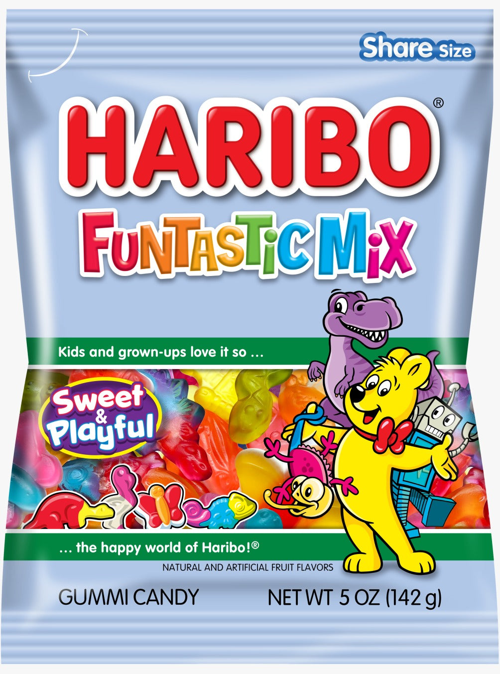 FANTASTIC MIX AMERICAN HARIBO - 12 BAGS X 5 Oz