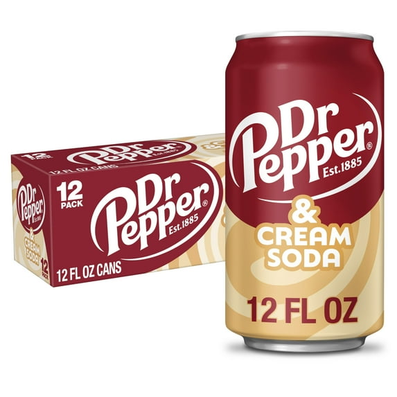 DR PEPPER CREAM SODA USA (12PK)