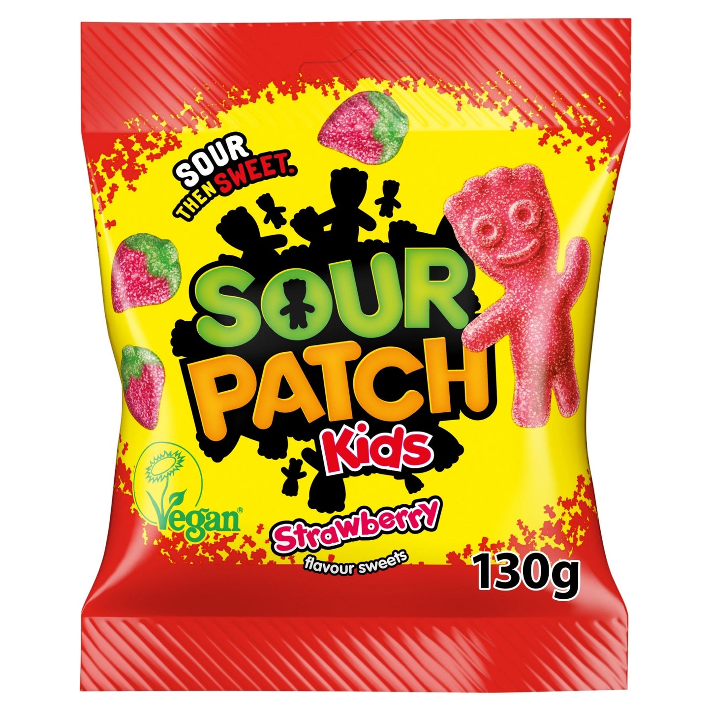 STRAWBERRY SOUR PATCH BAGS 12 X 3.6 oz