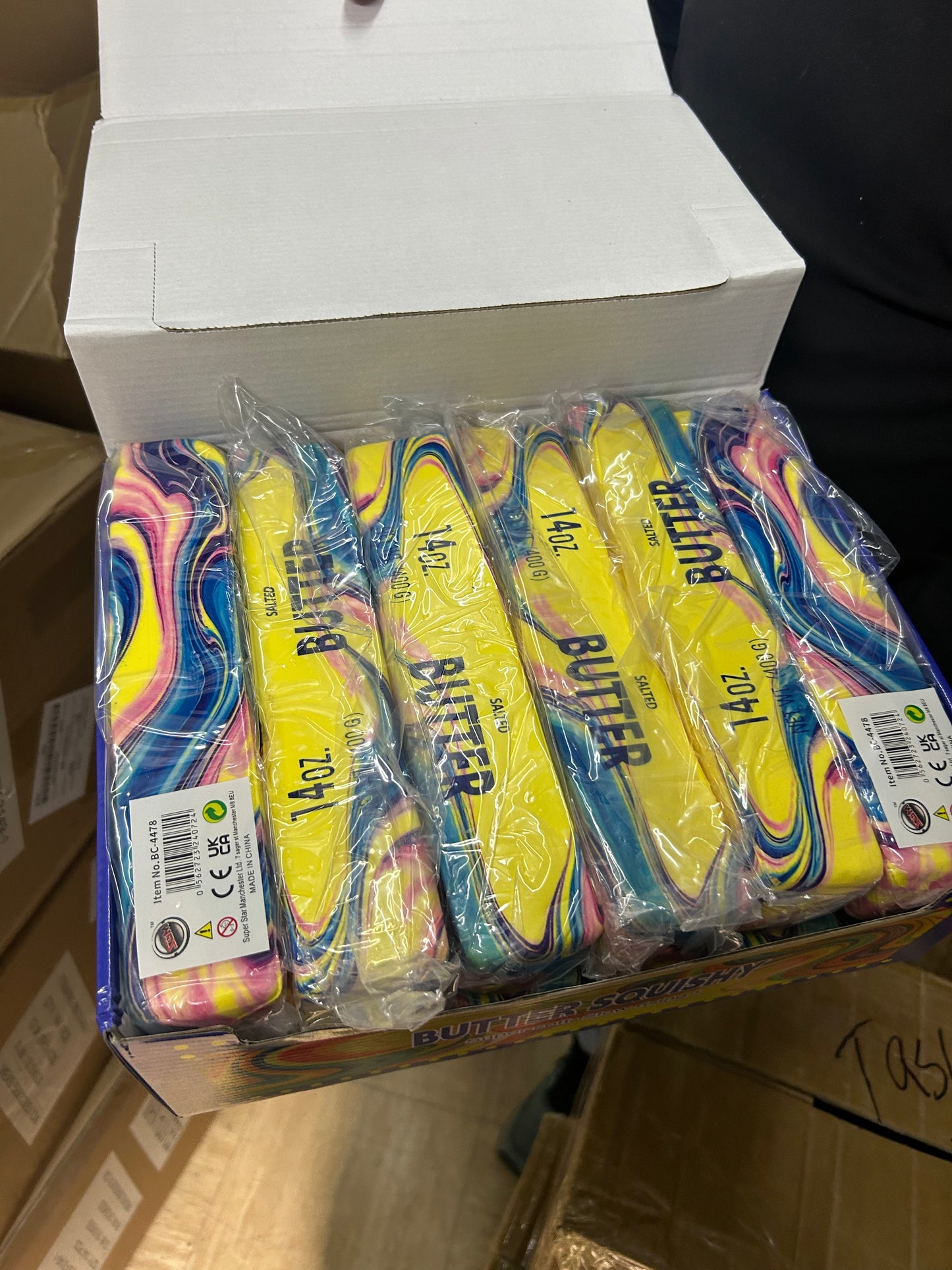SQUISHY XL SALTED RAINBOW (12PCS)
