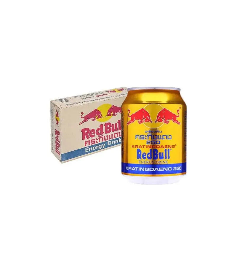 THAI REDBULL KRATINGDAENG CANS (24X250ML)